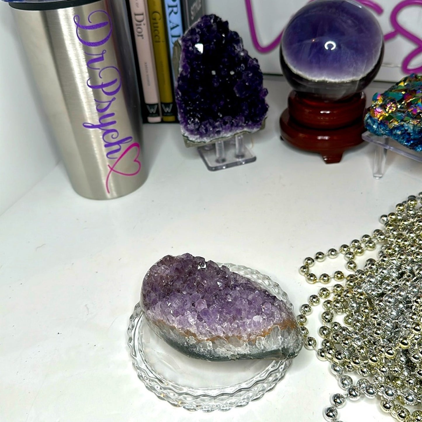 Amethyst Raw Freeform Potato Sugar Points - DRUZYAMYPOTATO-001 104MM