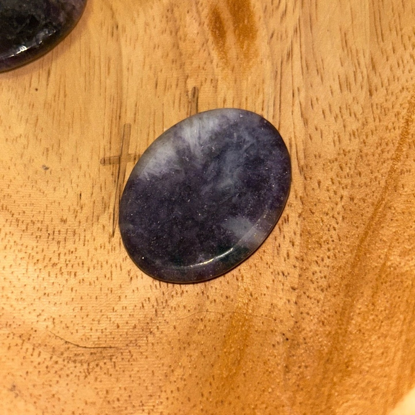 Chevron Dream Amethyst Worry stone set - DRAMYWRYSET-001
