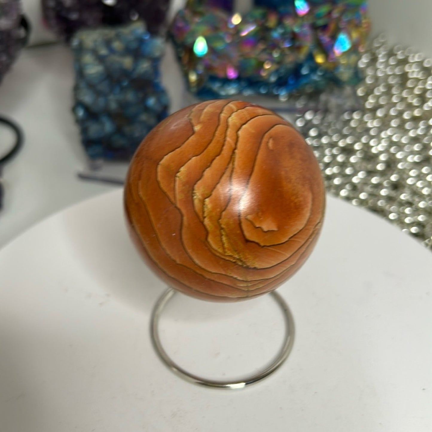 Picture Jasper Sphere - PJASPERSPH-003 61.5MM