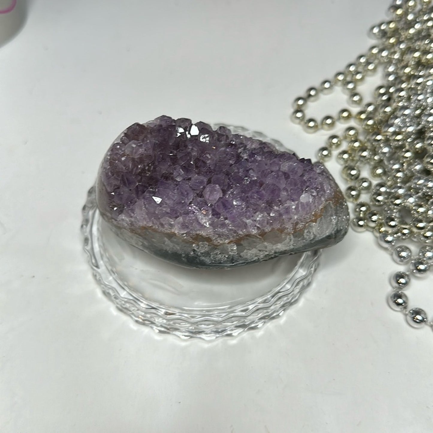 Amethyst Raw Freeform Potato Sugar Points - DRUZYAMYPOTATO-001 104MM