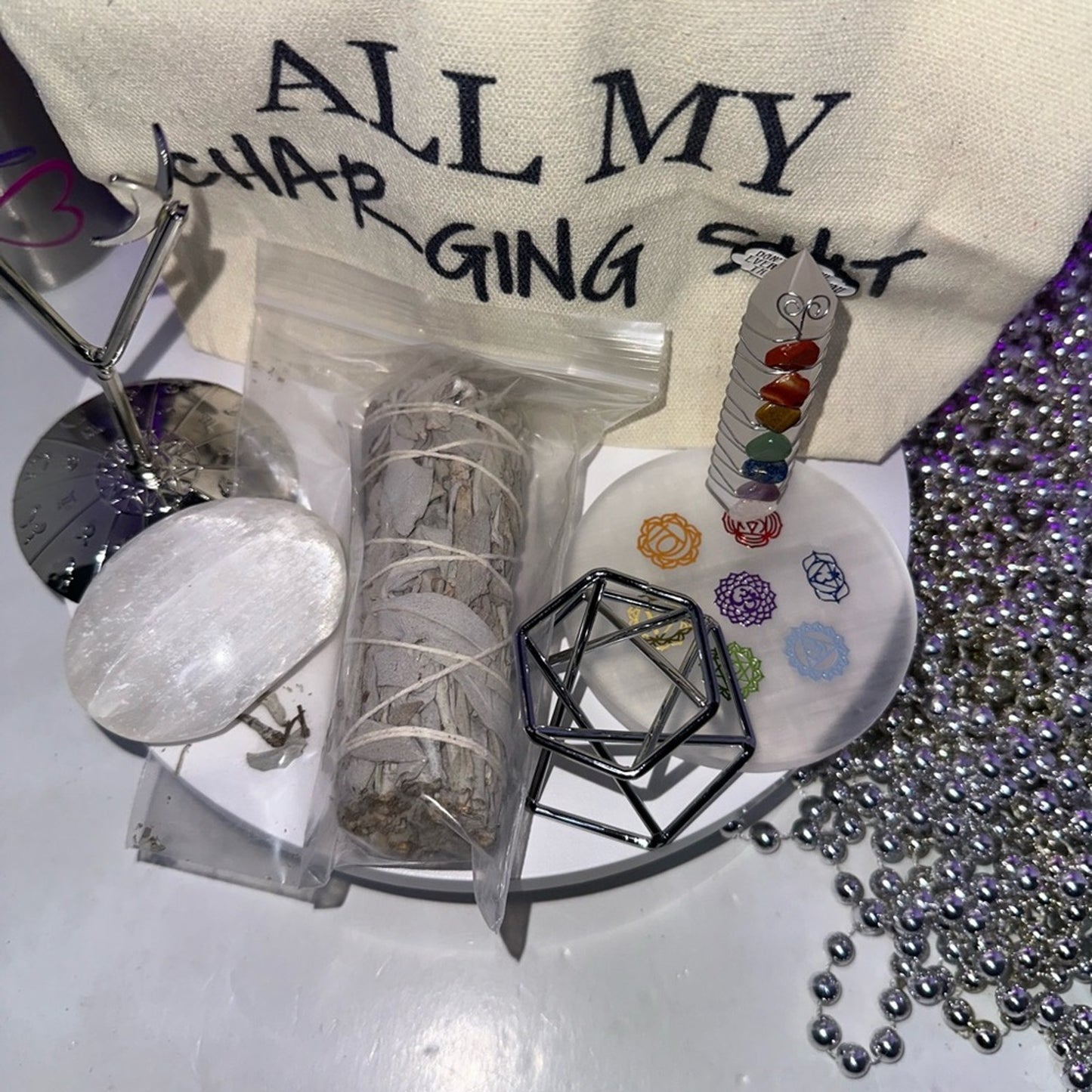DrPsych_Faves12! Charge & Cleanse Crystal Starter Kit! πΉπΉπ€π€