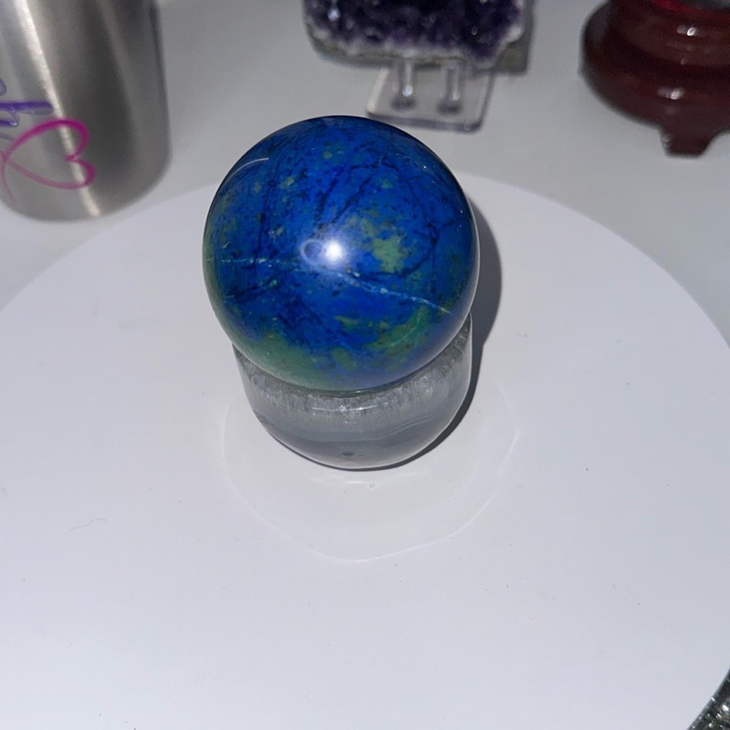 Azurite Sphere 60MM - AZURITESPHR-001