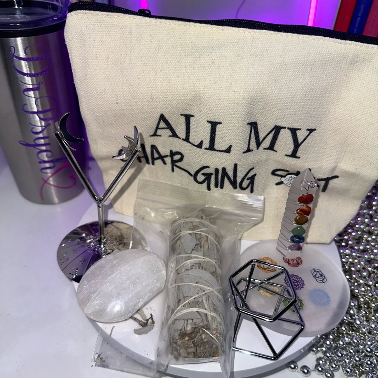 DrPsych_Faves12! Charge & Cleanse Crystal Starter Kit! πΉπΉπ€π€