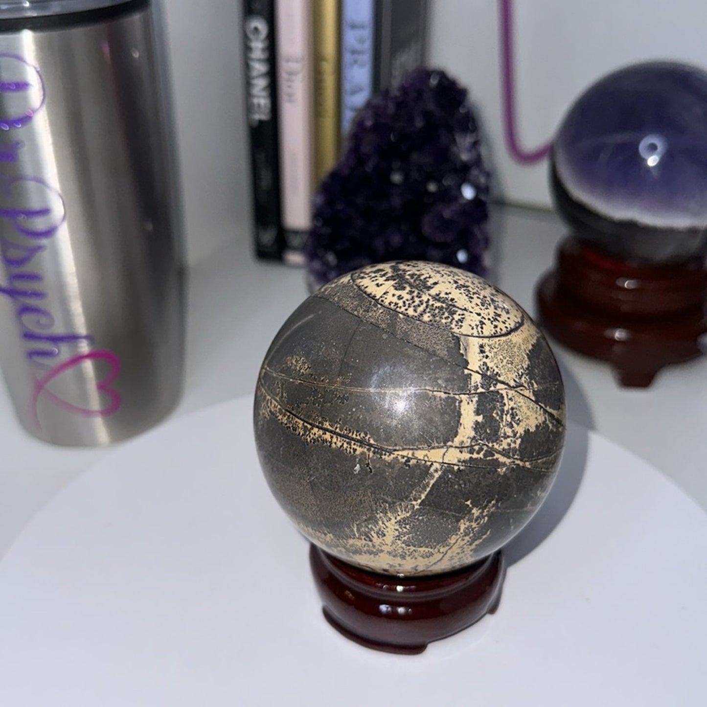 Picture Jasper Sphere - PJASPERSPH-001 78MM
