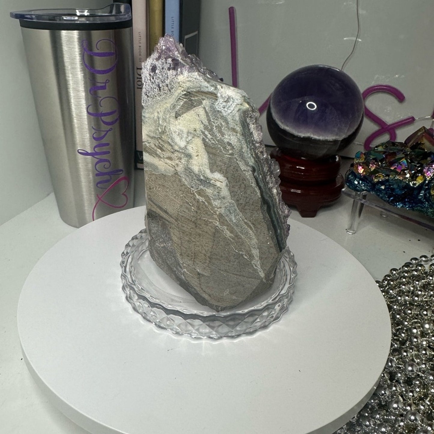 Amethyst Raw Freeform Sugar Points - AMYCLCPT-001 125MM