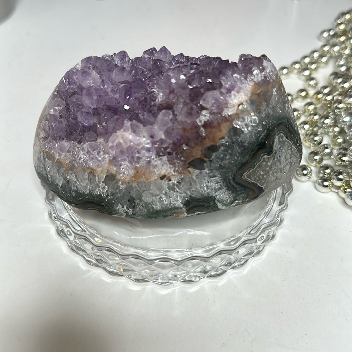 Amethyst Raw Freeform Potato Sugar Points - DRUZYAMYPOTATO-001 104MM
