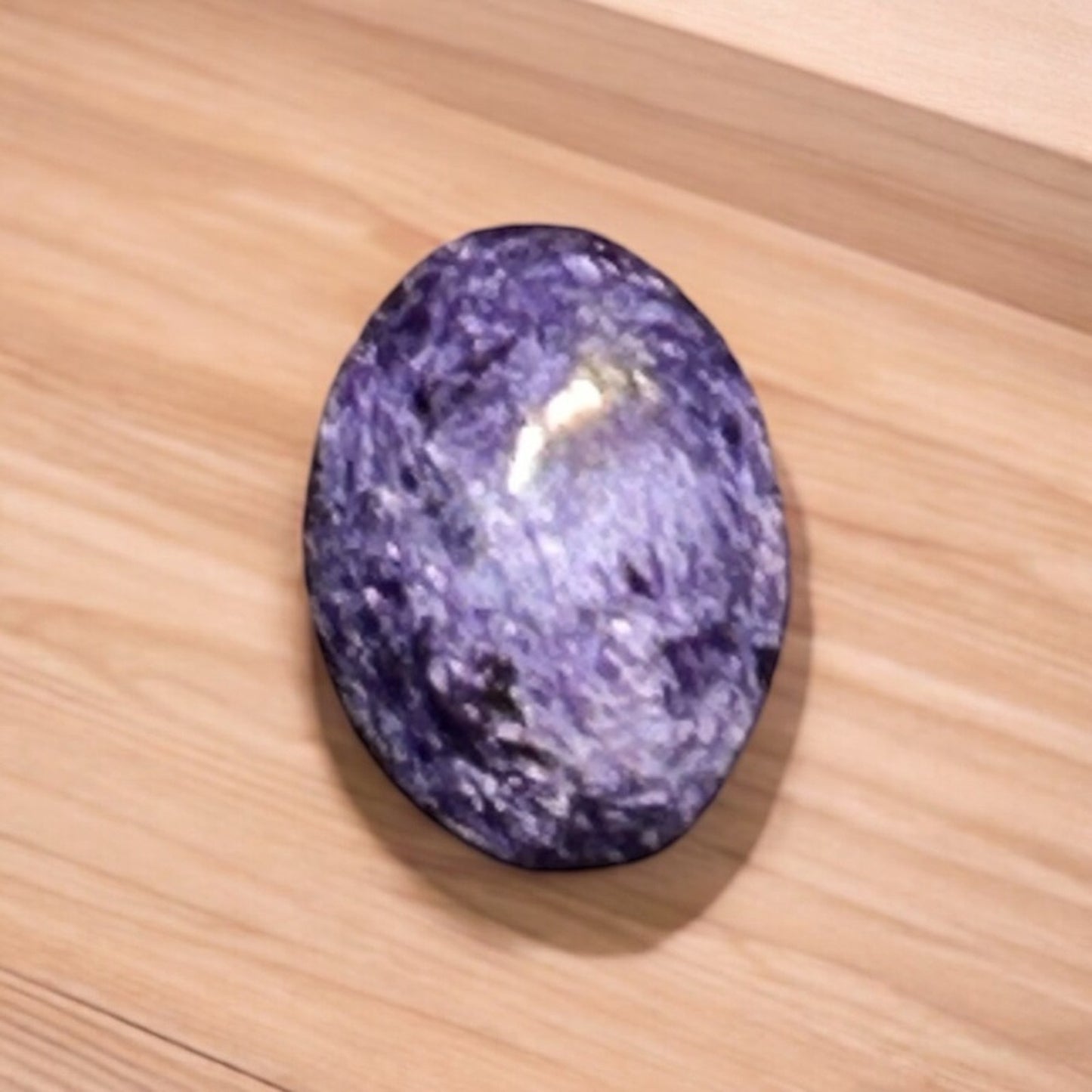 Charoite Cabochon Natural Stone / Palm stone CHARCAB-PICK ONE