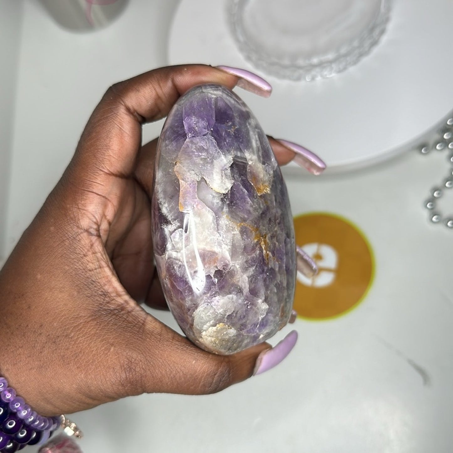 Chevron Amethyst Mountain Medium - CHAMYMTNMED-002