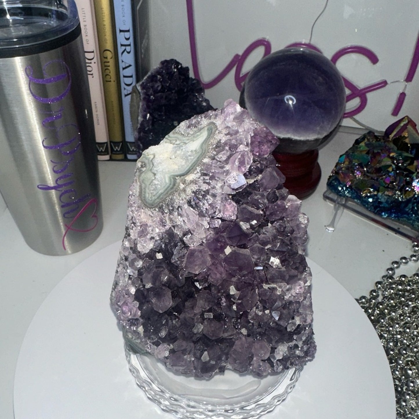 Amethyst Raw Freeform Sugar Points - AMYCLCPT-001 125MM