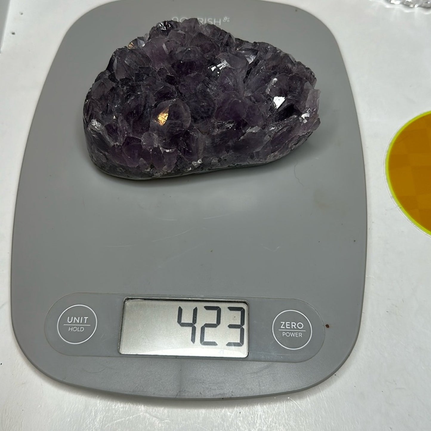 Amethyst Raw Freeform Potato Sugar Points - DRUZYAMYDARK-001 100MM