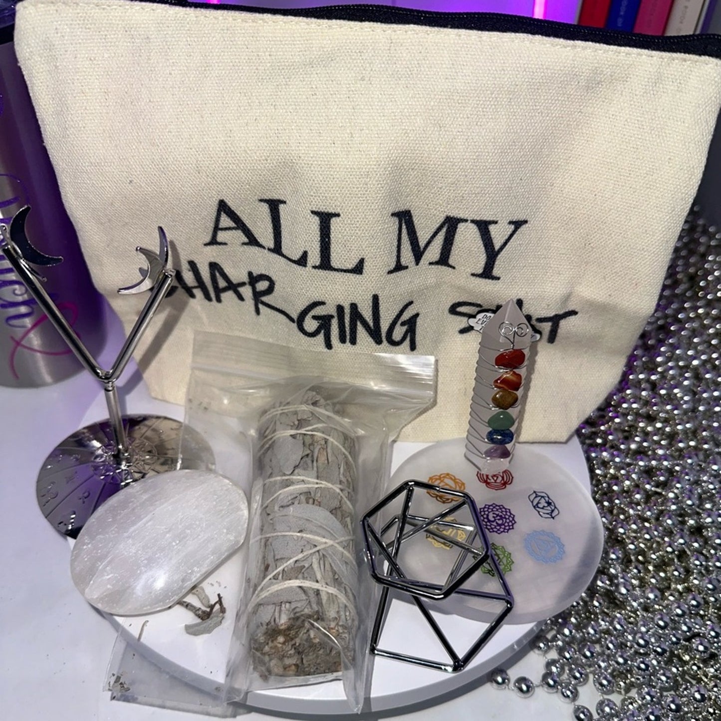 DrPsych_Faves12! Charge & Cleanse Crystal Starter Kit! πΉπΉπ€π€