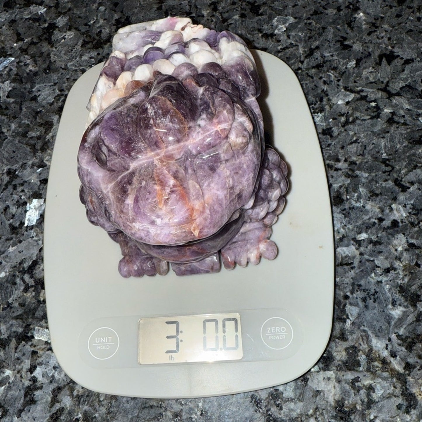 Dream Amethyst Crystal Money Toad 3lbs