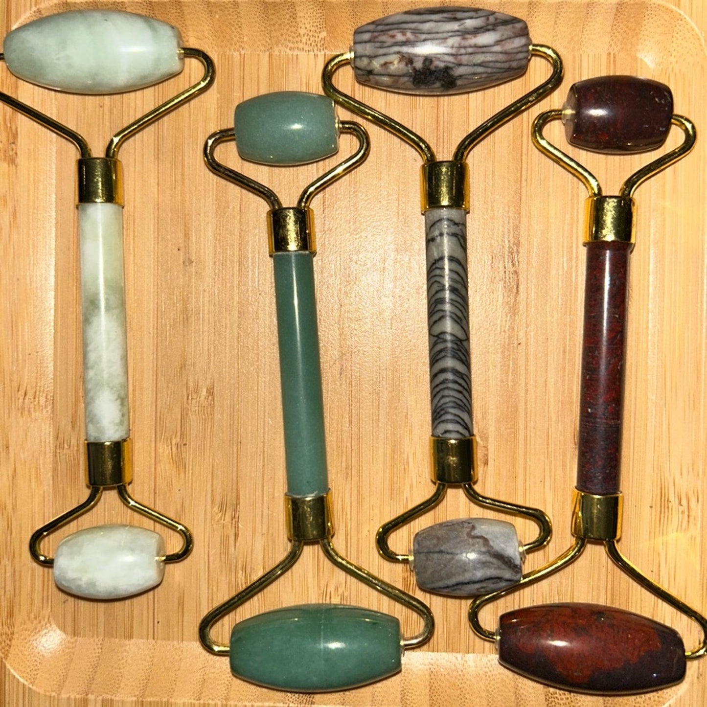 Assorted Natural Gemstone Facial Rollers - PRICE FOR 1 🌹🌹