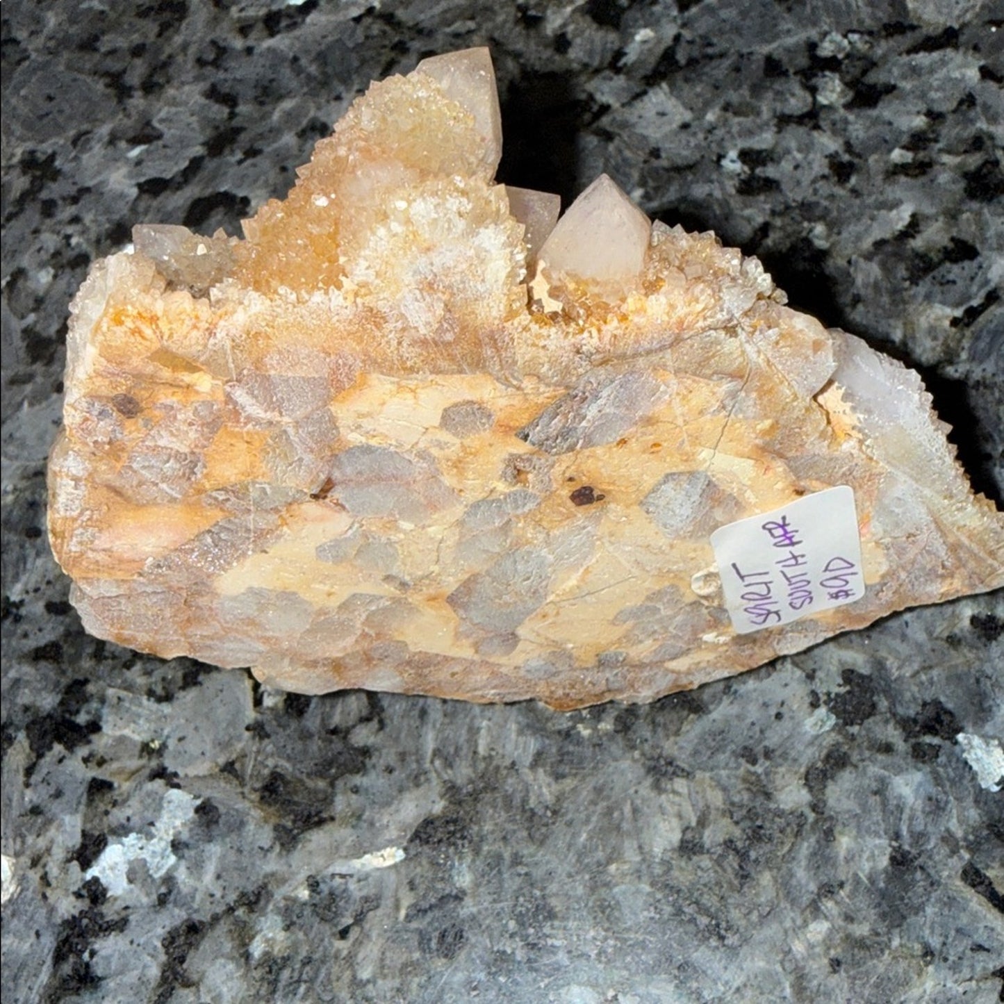 Spirit Cactus Pineapple Quartz Cluster