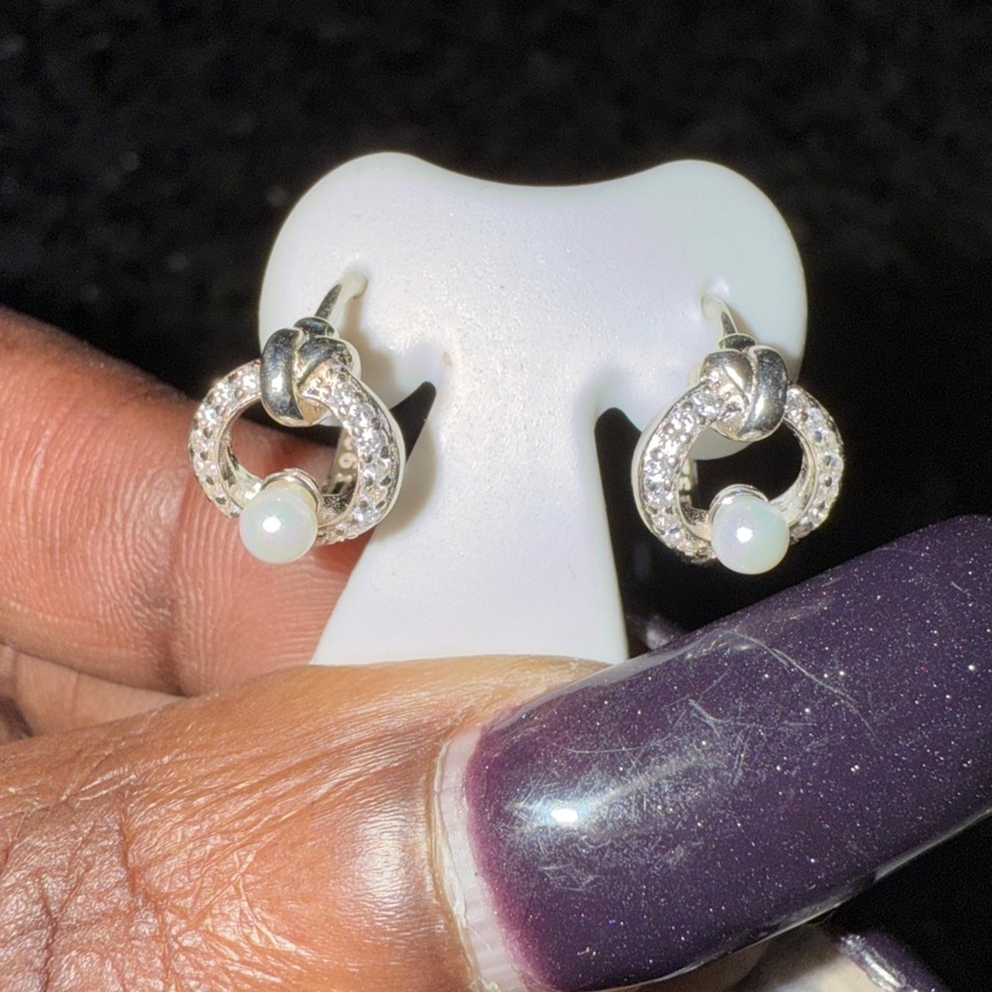 Sterling Silver 925 Silver Earrings for Pierced Ears - PRICE FOR 1!🌹🌹