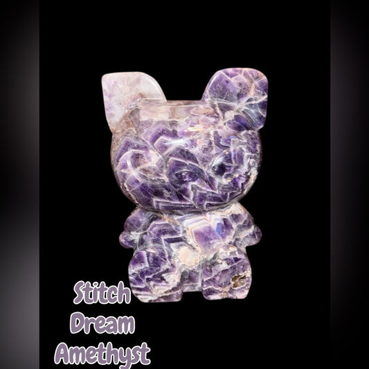 Stitch Crystal Dream Amethyst Custom Carving B