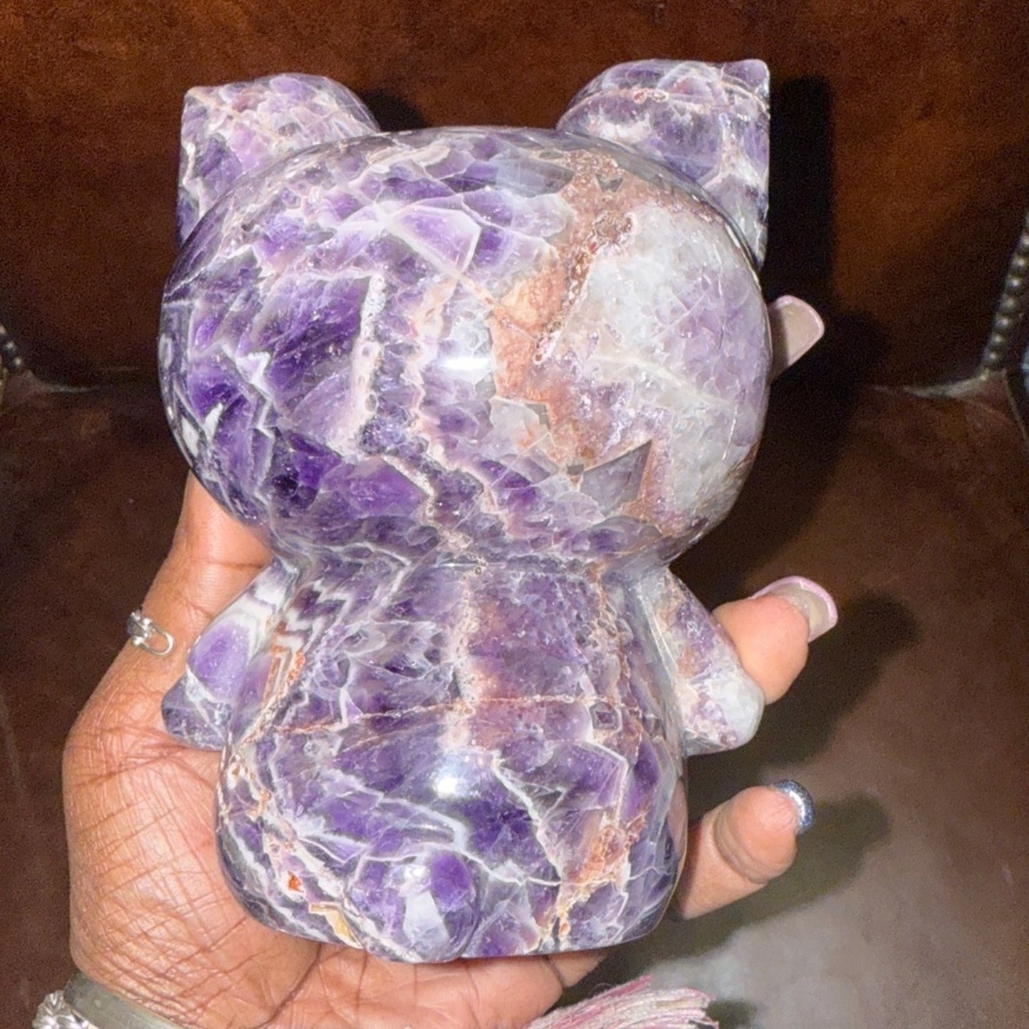 Stitch Crystal Dream Amethyst Custom Carving B