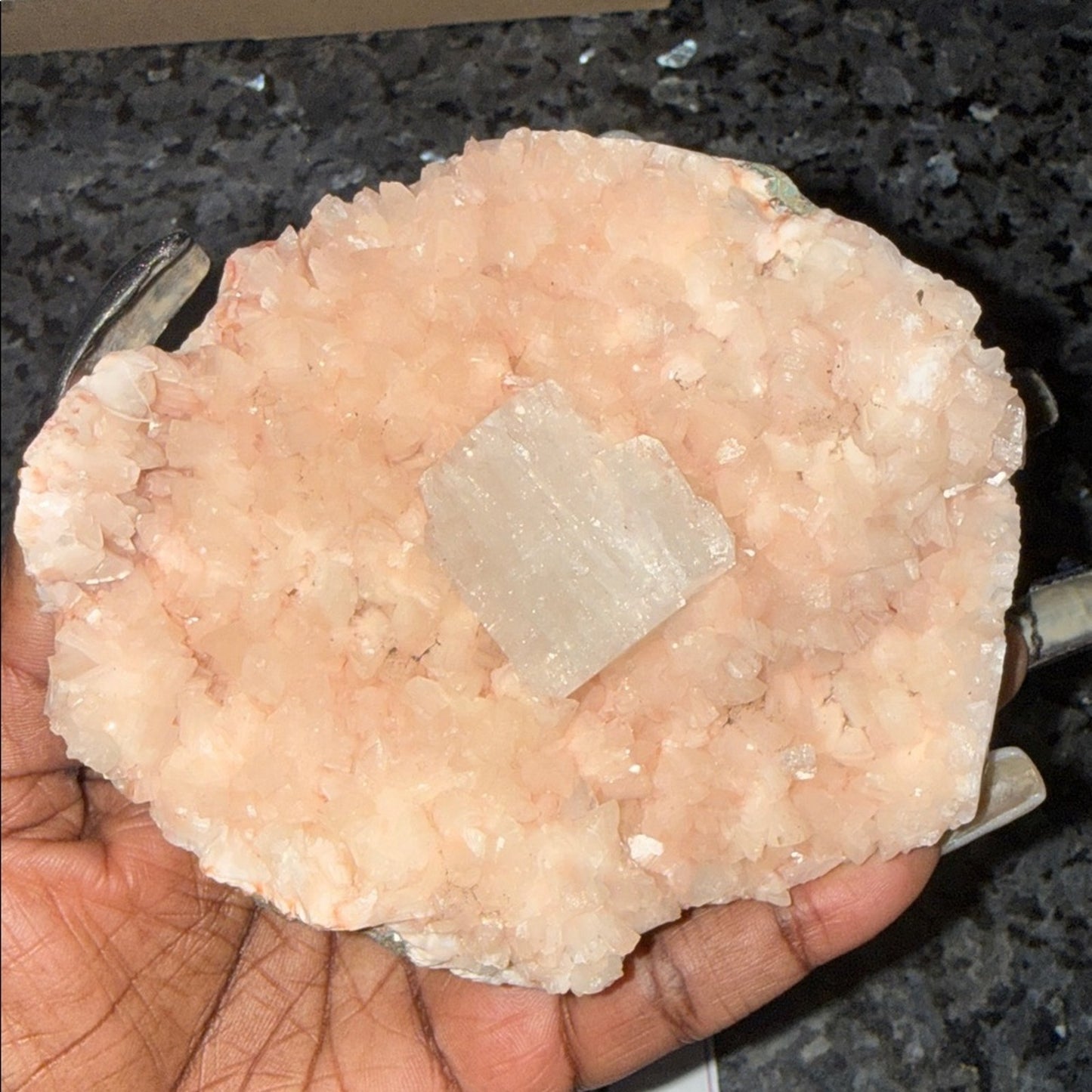 Apophyite & Heulandite Cluster from India