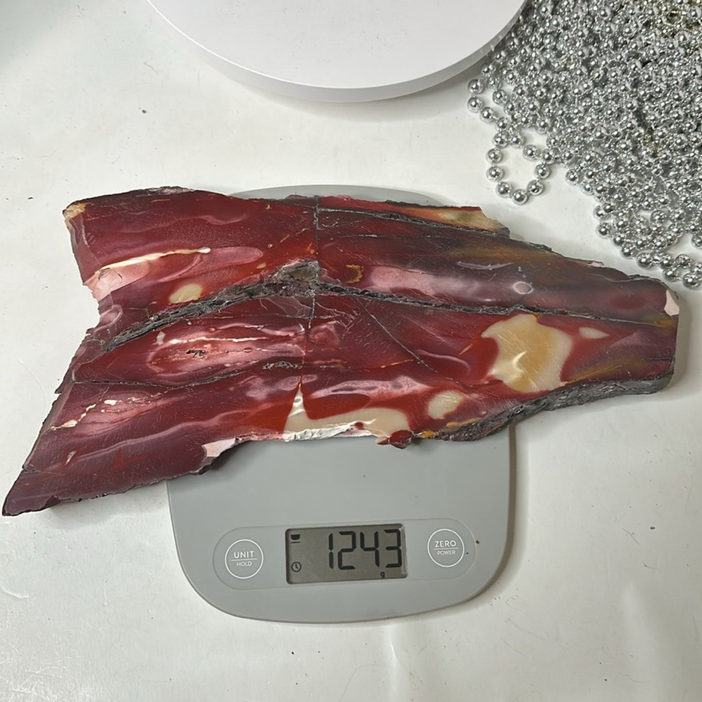 Mookaite Large slab - Purple lavender combination! MOOKAITESLB-004