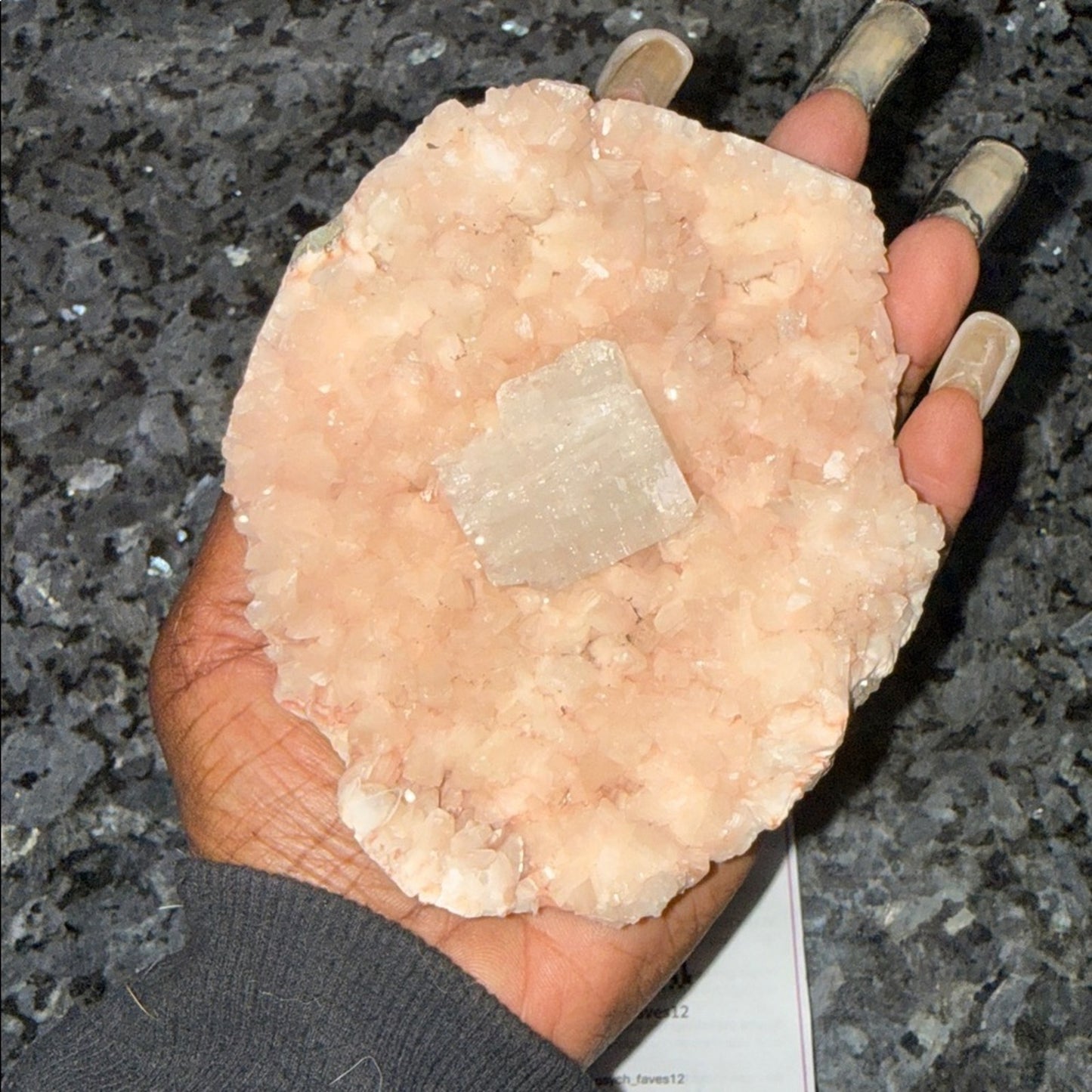 Apophyite & Heulandite Cluster from India
