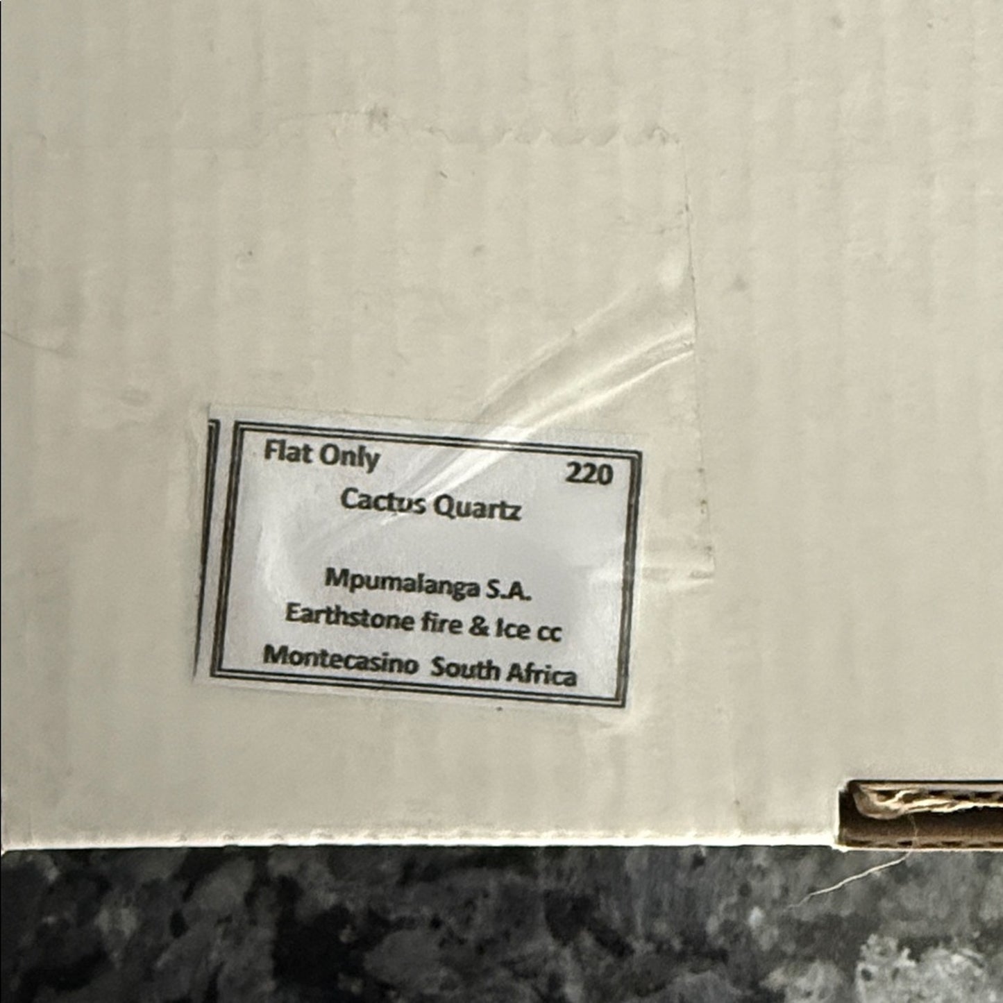 Spirit Cactus Pineapple Quartz Cluster